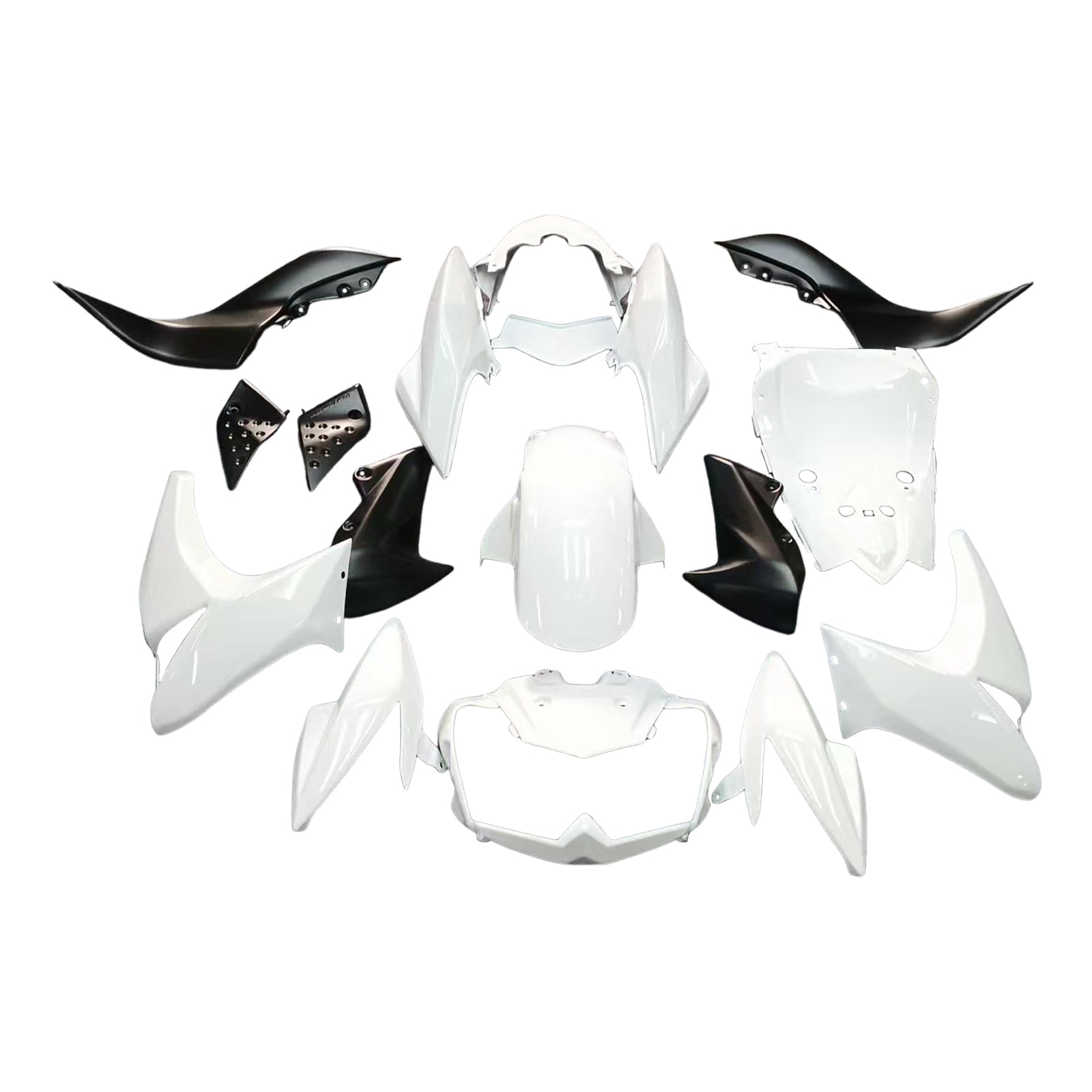 2007-2009 Kawasaki Z1000 Injection Fairing Kit Bodywork Plastic ABS