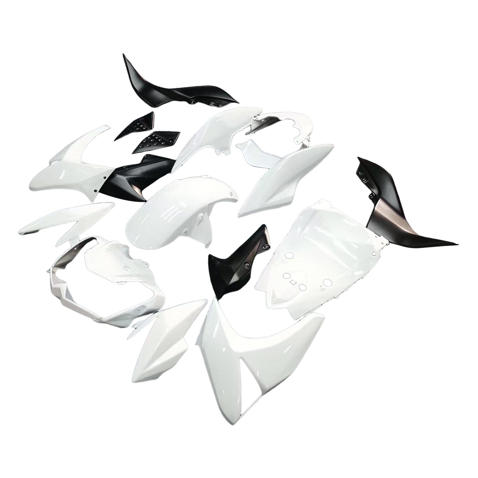 2007-2009 Kawasaki Z1000 Injection Fairing Kit Bodywork Plastic ABS