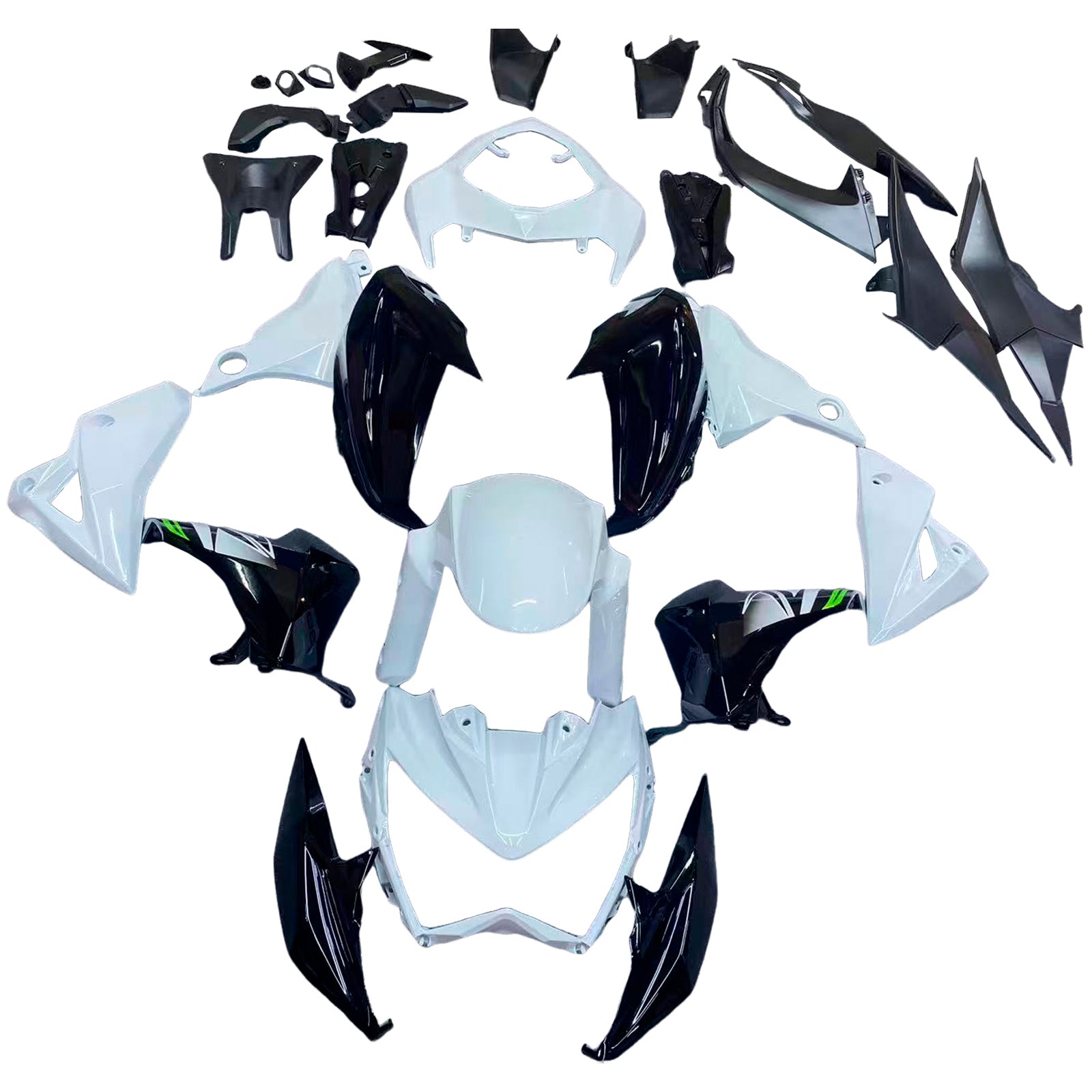 2013-2018 Kawasaki Z800 Amotopart Injection Fairing Kit Bodywork Plastic ABS #108
