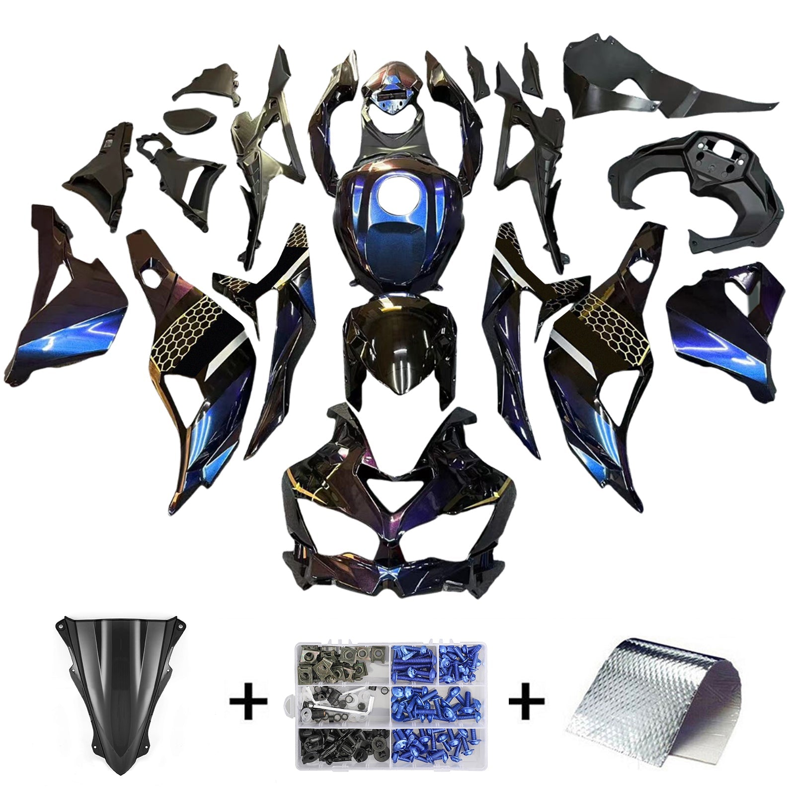 2020-2021 Kawasaki Ninja ZX-25R Fairing Kit Bodywork ABS