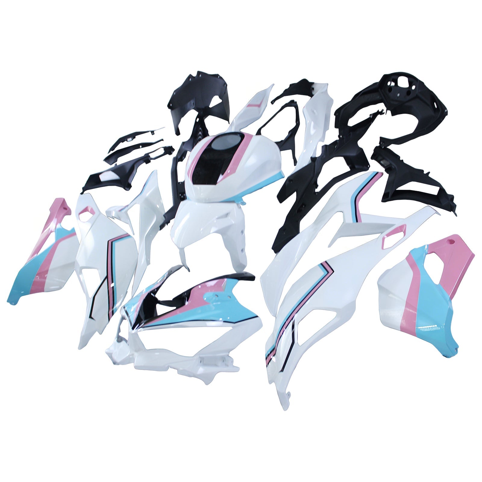 2019-2025 Kawasaki Ninja ZX-25R Amotopart Injection Fairing Kit Bodywork ABS #104