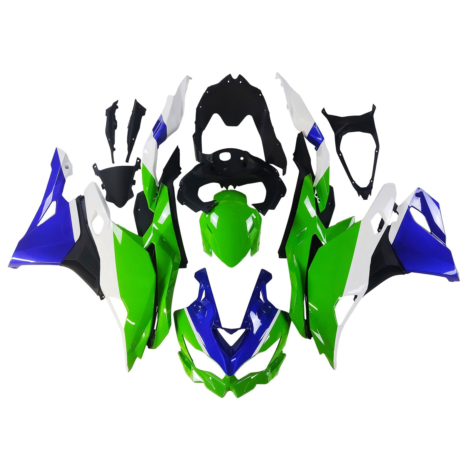 2019-2025 Kawasaki Ninja ZX-25R Amotopart Injection Fairing Kit Bodywork ABS #104