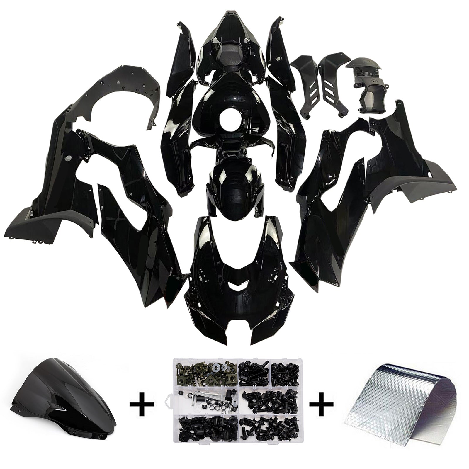 2021-2024 Kawasaki ZX-10R ZX10R Amotopart Injection Fairing Kit Bodywork ABS #101