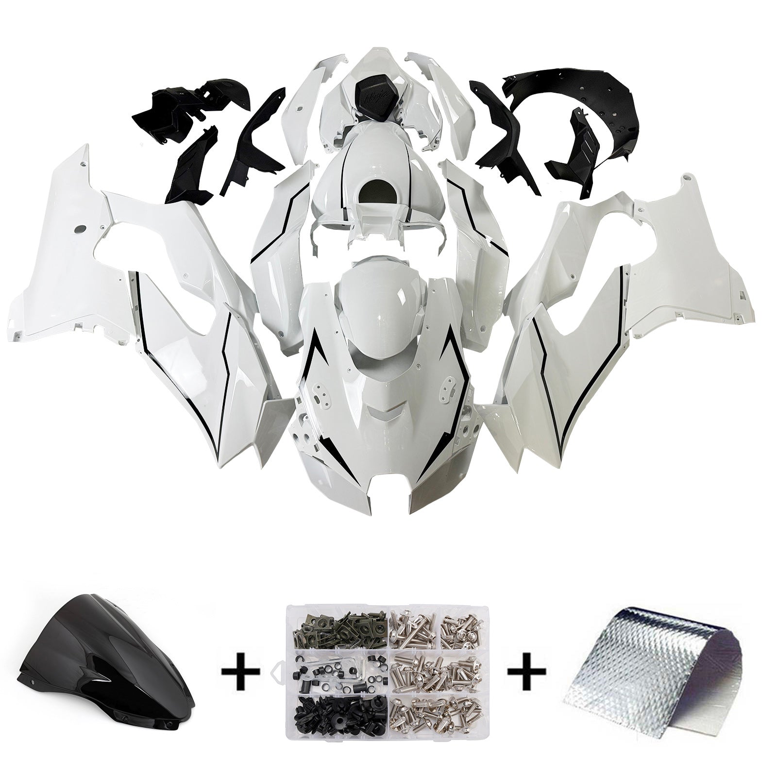 2021-2024 Kawasaki ZX-10R ZX-10RR Injection Fairing Kit Bodywork ABS