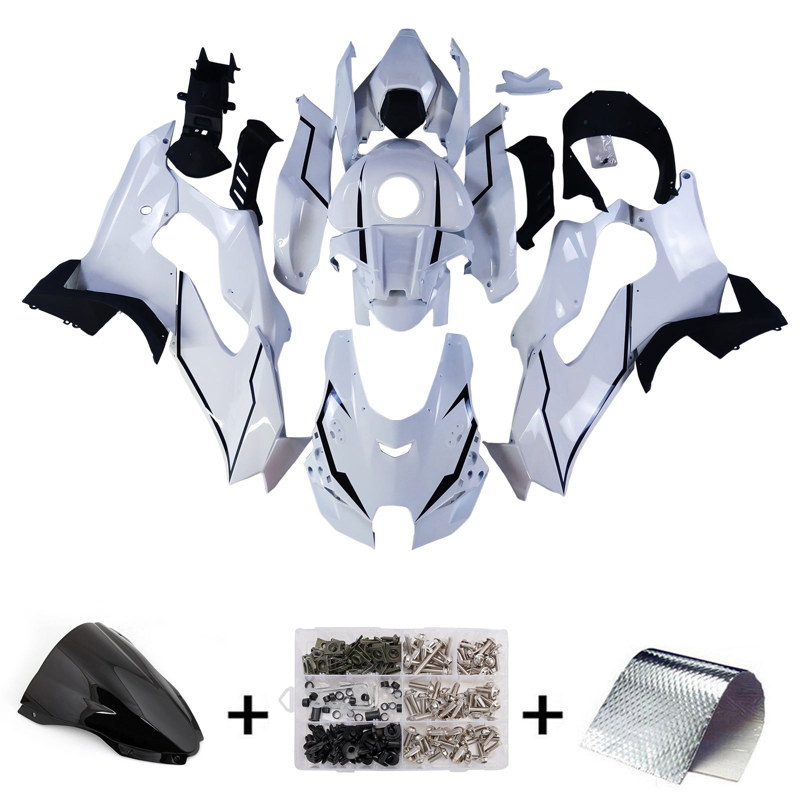 2021-2024 Kawasaki ZX-10R ZX-10RR Injection Fairing Kit Bodywork ABS