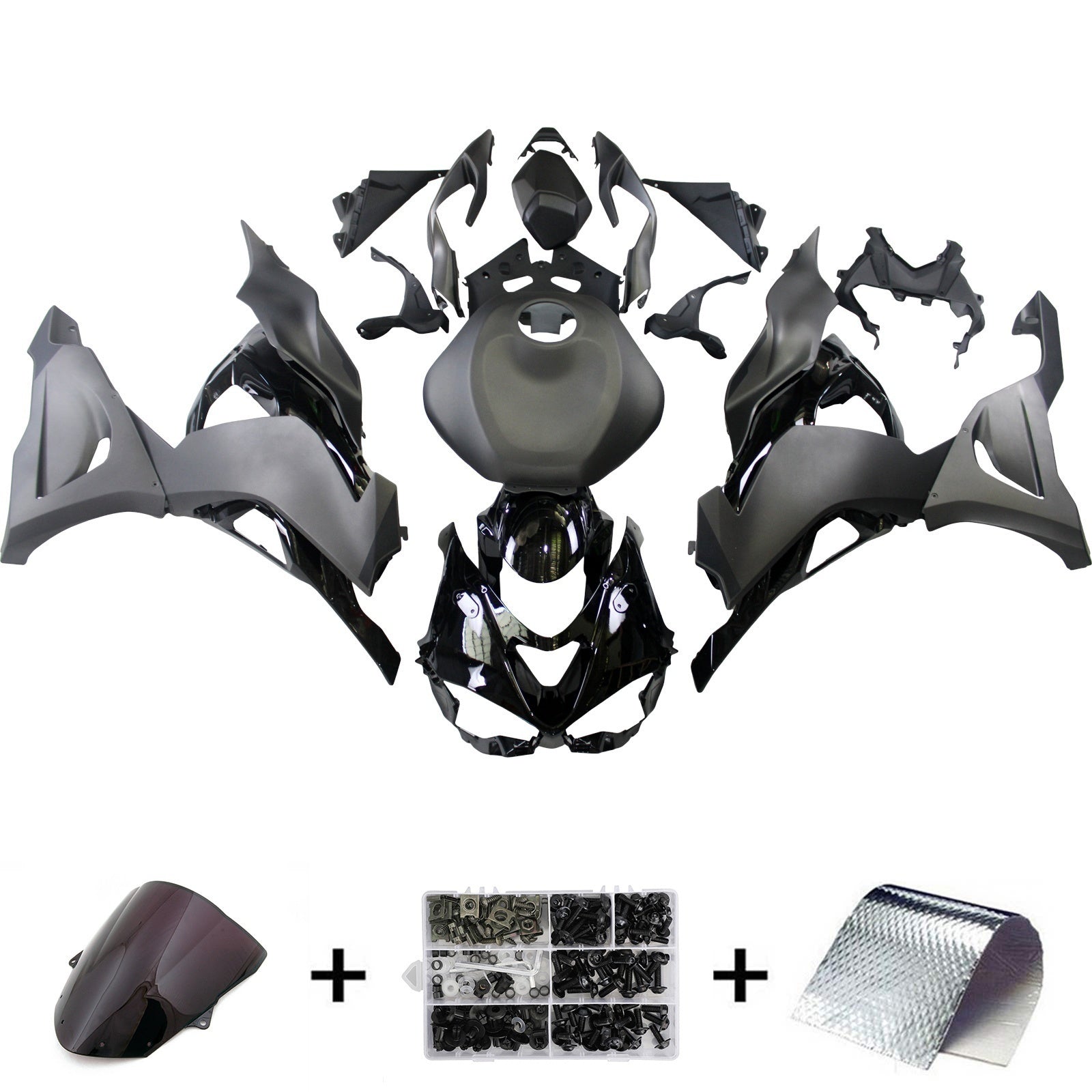2024-2025 Kawasaki ZX-6R ZX6R Injection Fairing Kit Bodywork Plastic ABS