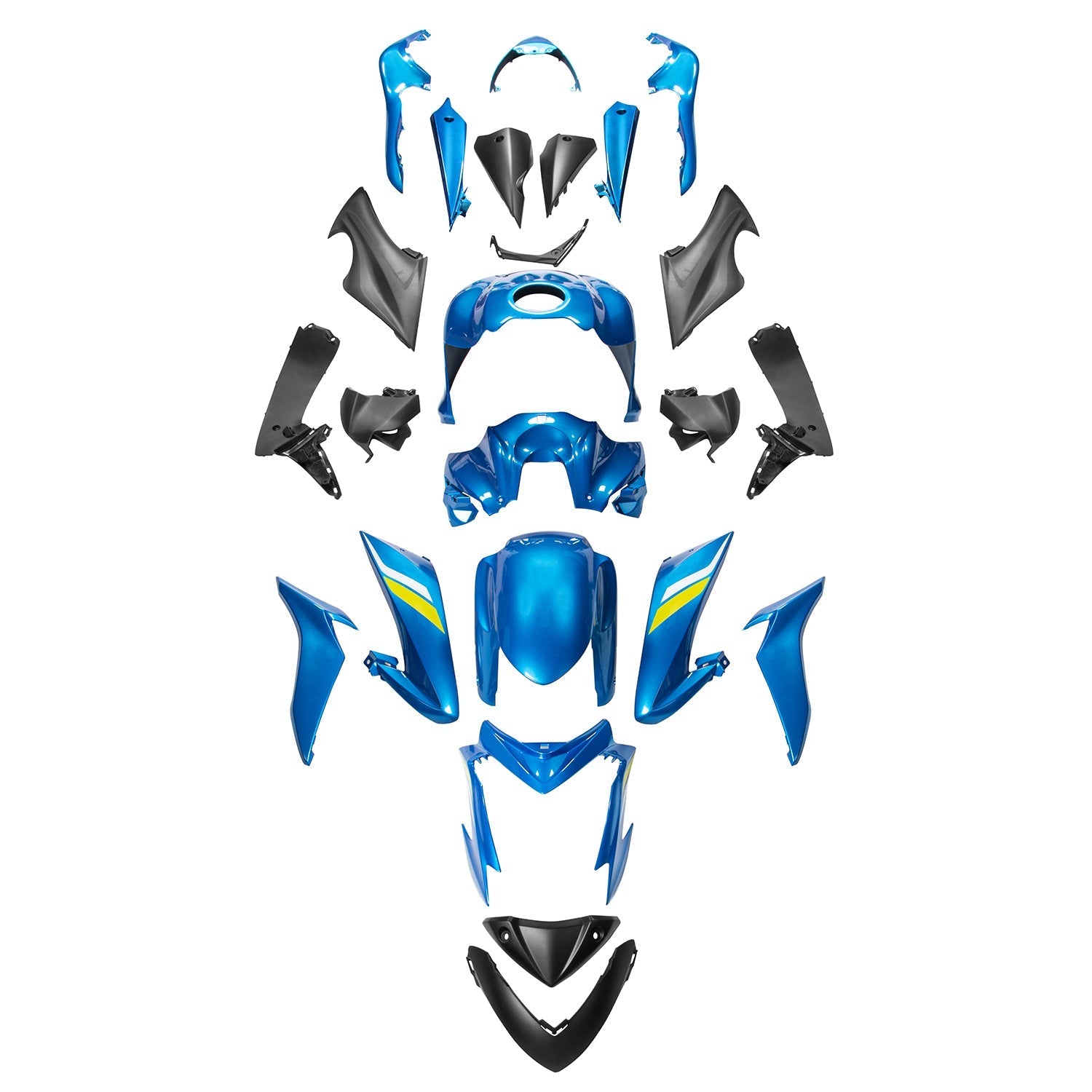 2015-2020 Suzuki GSX-S 1000 Plastic Bodywork Fairing Kit