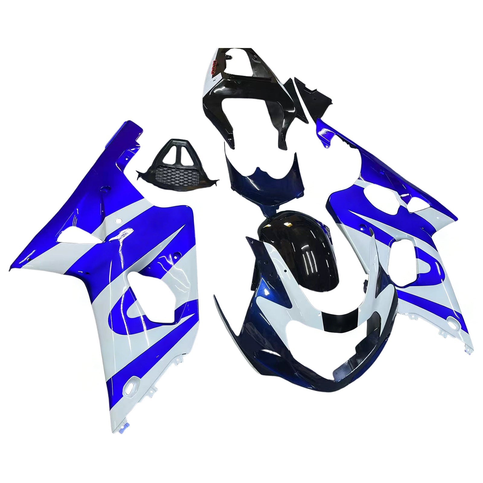 2000-2002 Suzuki GSXR 1000 Blue & Black GSXR Racing Fairings Generic
