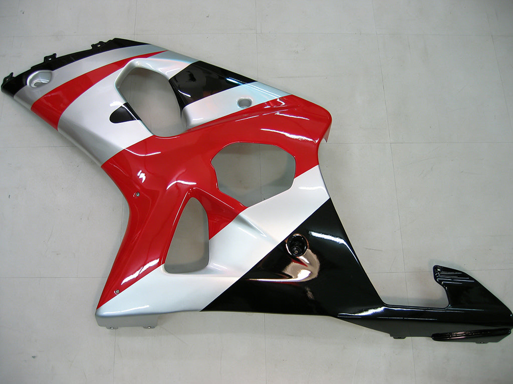 2000-2002 Suzuki GSXR 1000 Black & Red GSXR Racing Fairings Generic