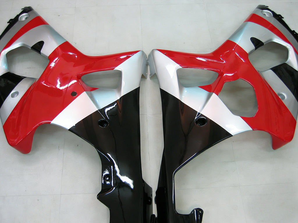 2000-2002 Suzuki GSXR 1000 Black & Red GSXR Racing Fairings Generic