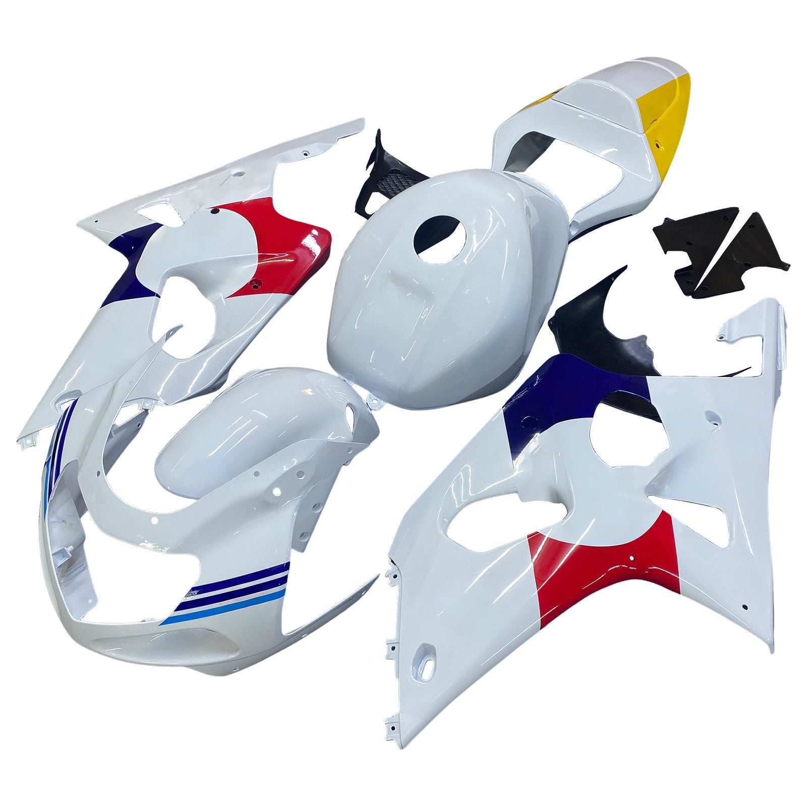 2000-2002 Suzuki GSXR1000 K1 K2 Fairing Kit Bodywork Plastic ABS