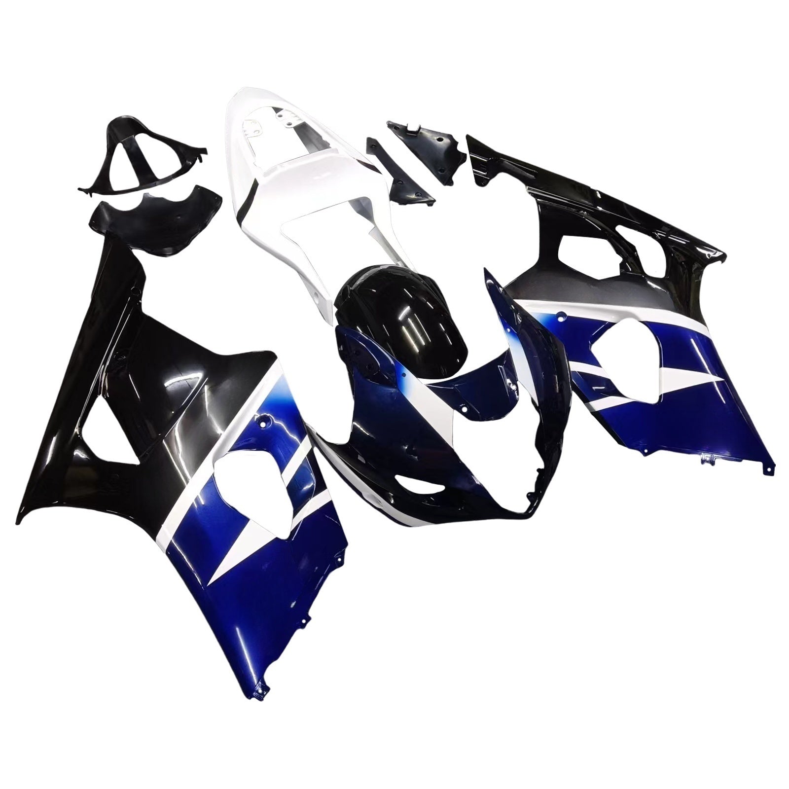 2003-2004 GSXR1000 Bodywork Fairing ABS Injection Molded Plastics Set Generic