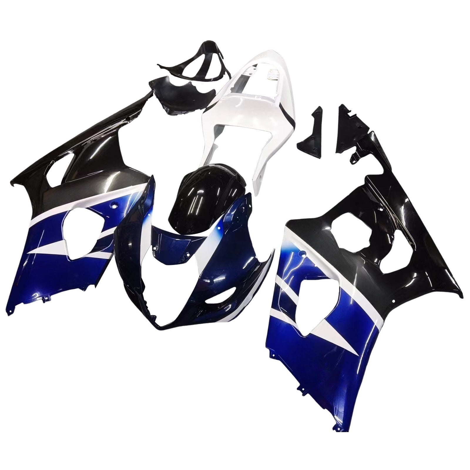2003-2004 GSXR1000 Bodywork Fairing ABS Injection Molded Plastics Set Generic