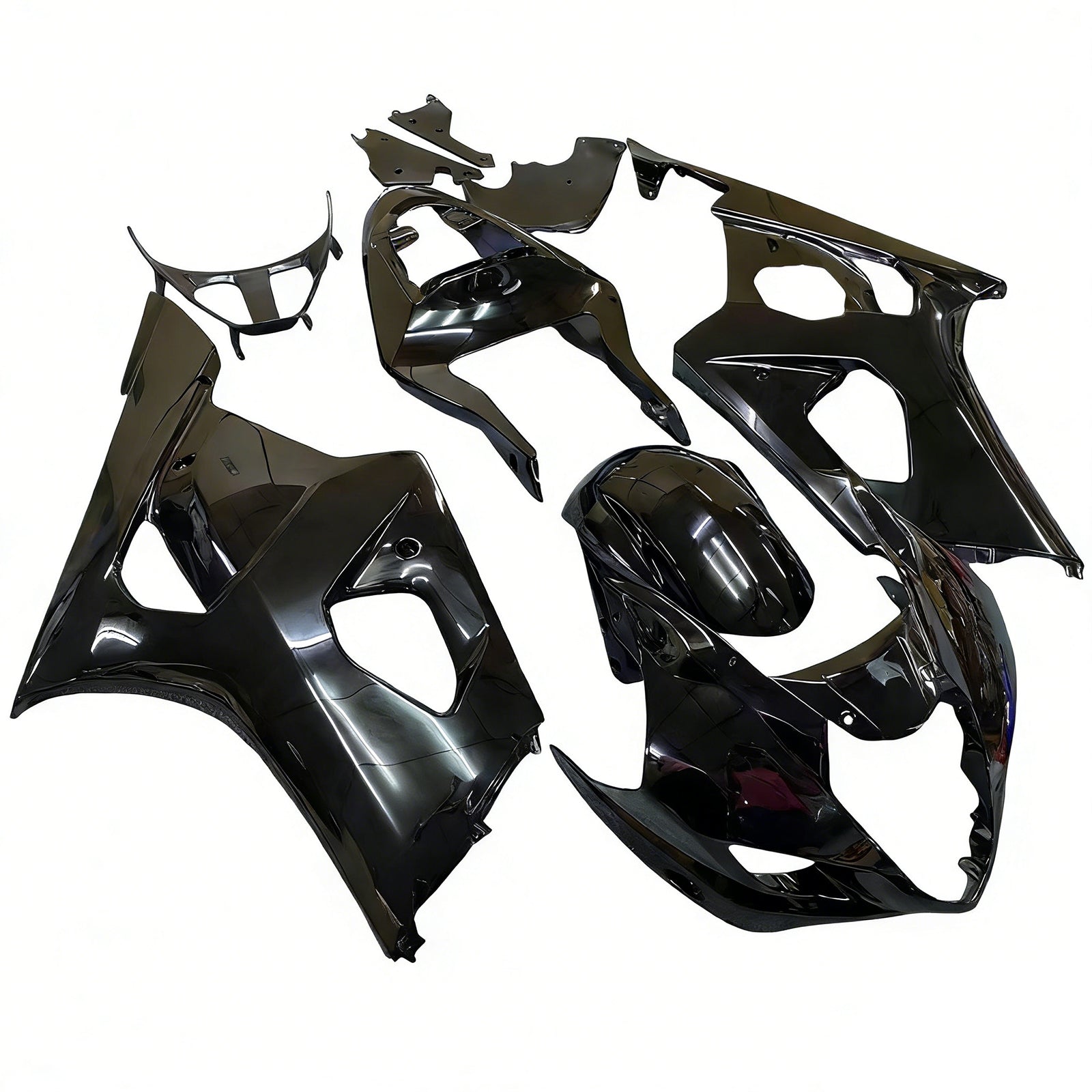 2003-2004 Suzuki GSXR 1000 Black Suzuki GSXR Racing Amotopart Fairings