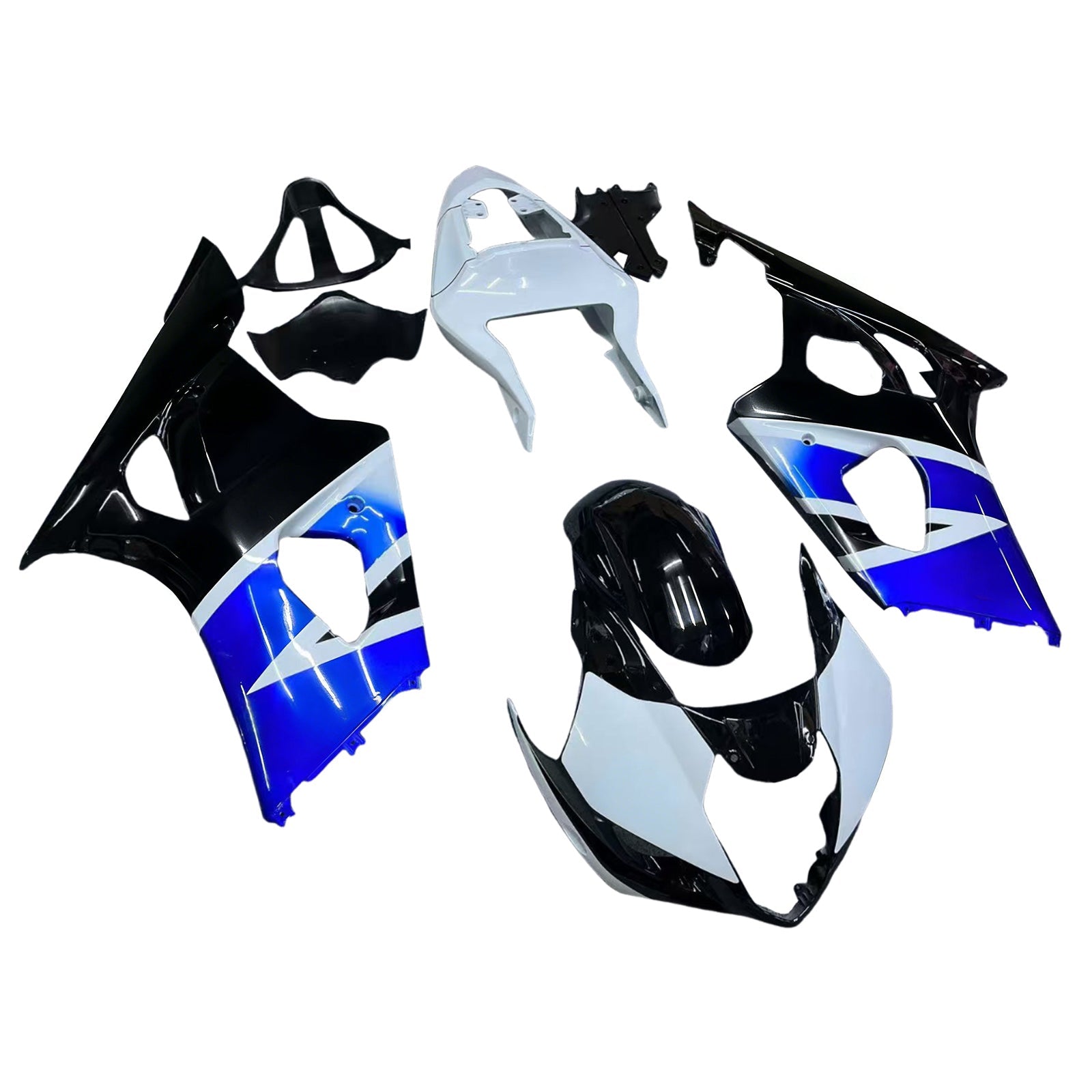 2003-2004 Suzuki GSXR1000 Amotopart Injection Fairing Kit Bodywork Plastic ABS #9