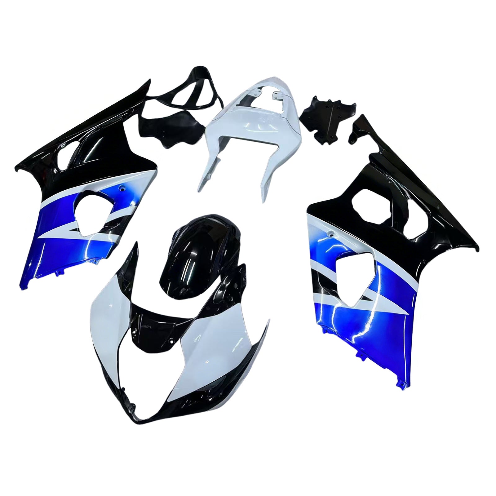 2003-2004 Suzuki GSXR1000 Amotopart Injection Fairing Kit Bodywork Plastic ABS #9