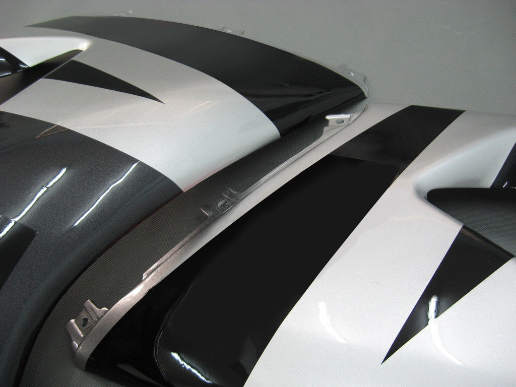 2003-2004 Suzuki GSXR 1000 Black & White GSXR Racing Amotopart Fairings