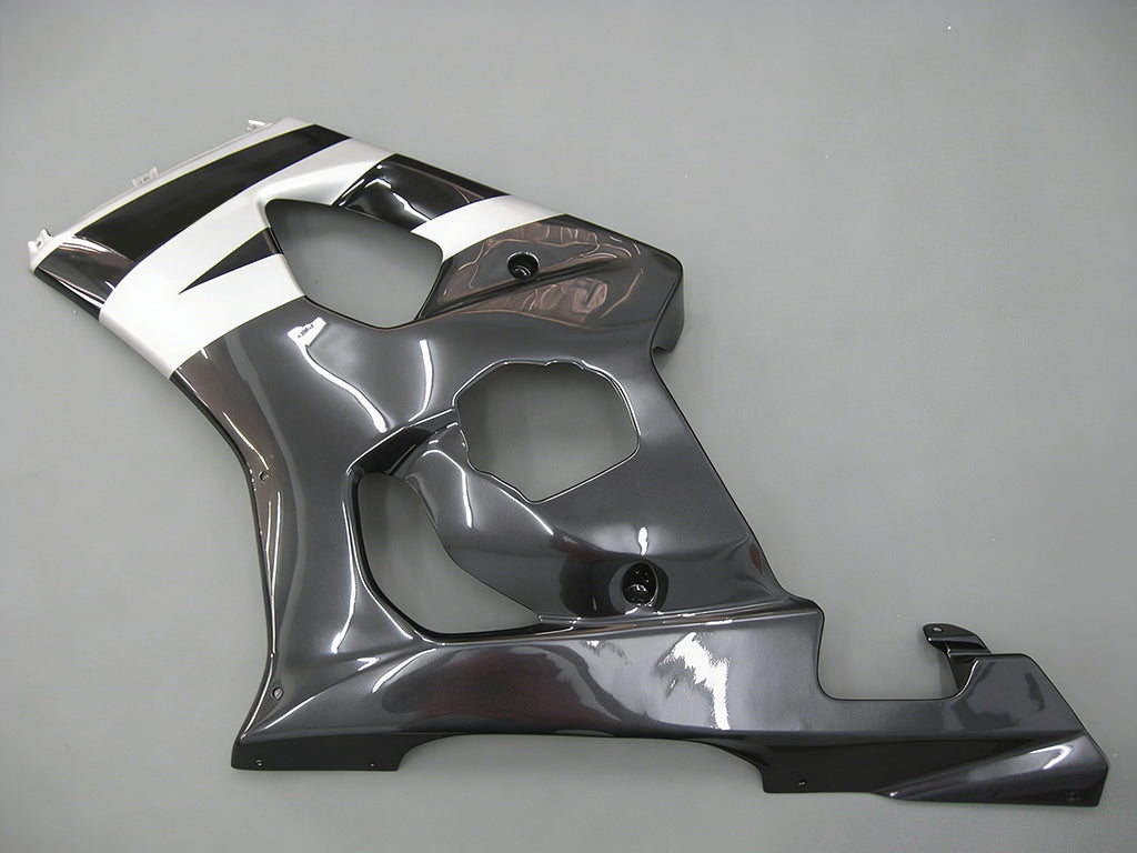 2003-2004 Suzuki GSXR 1000 Black & White GSXR Racing Fairings Generic