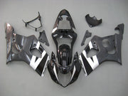 2003-2004 Suzuki GSXR 1000 Black & White GSXR Racing Fairings Generic