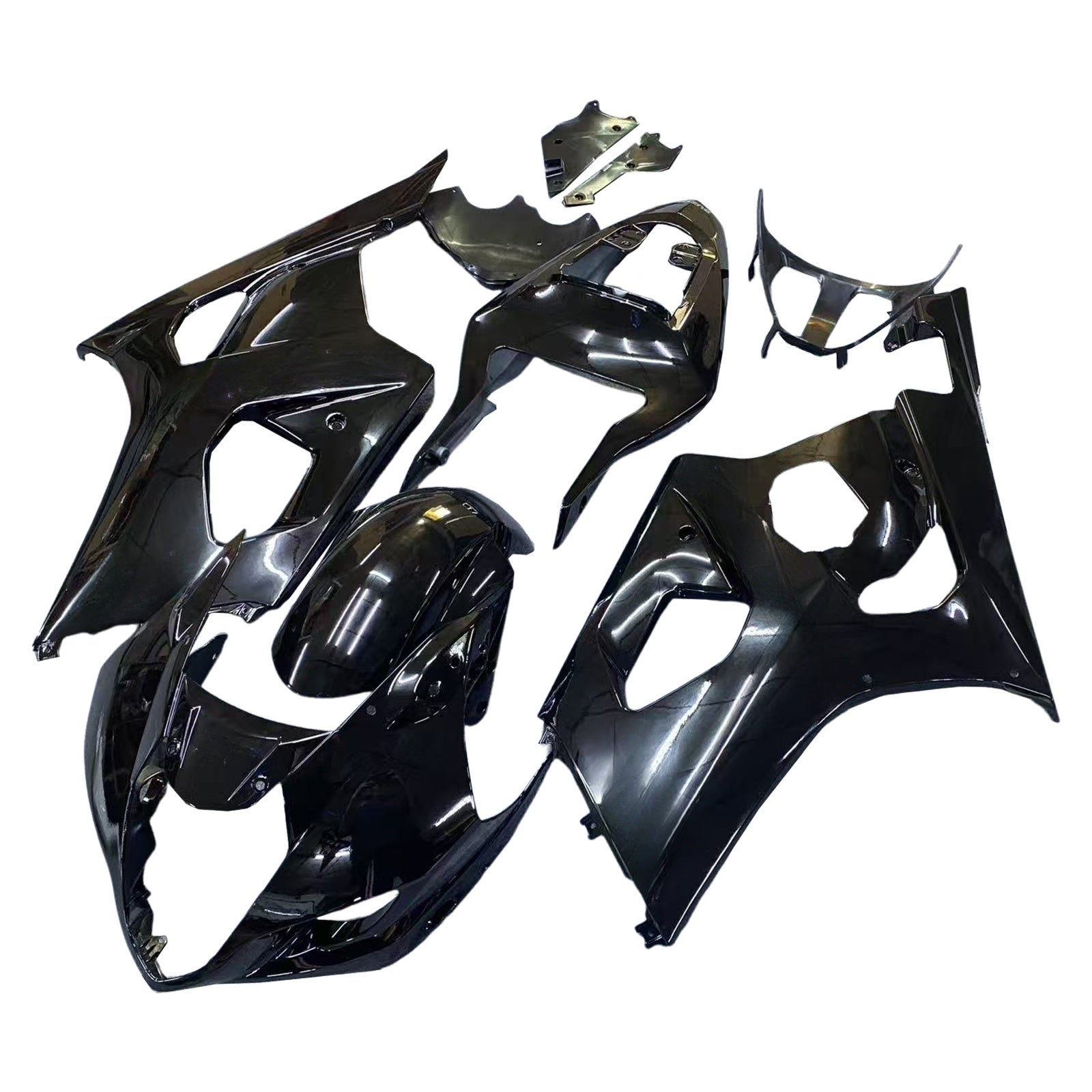 2003-2004 Suzuki GSXR1000 K3 Injection Fairing Kit Bodywork Plastic ABS
