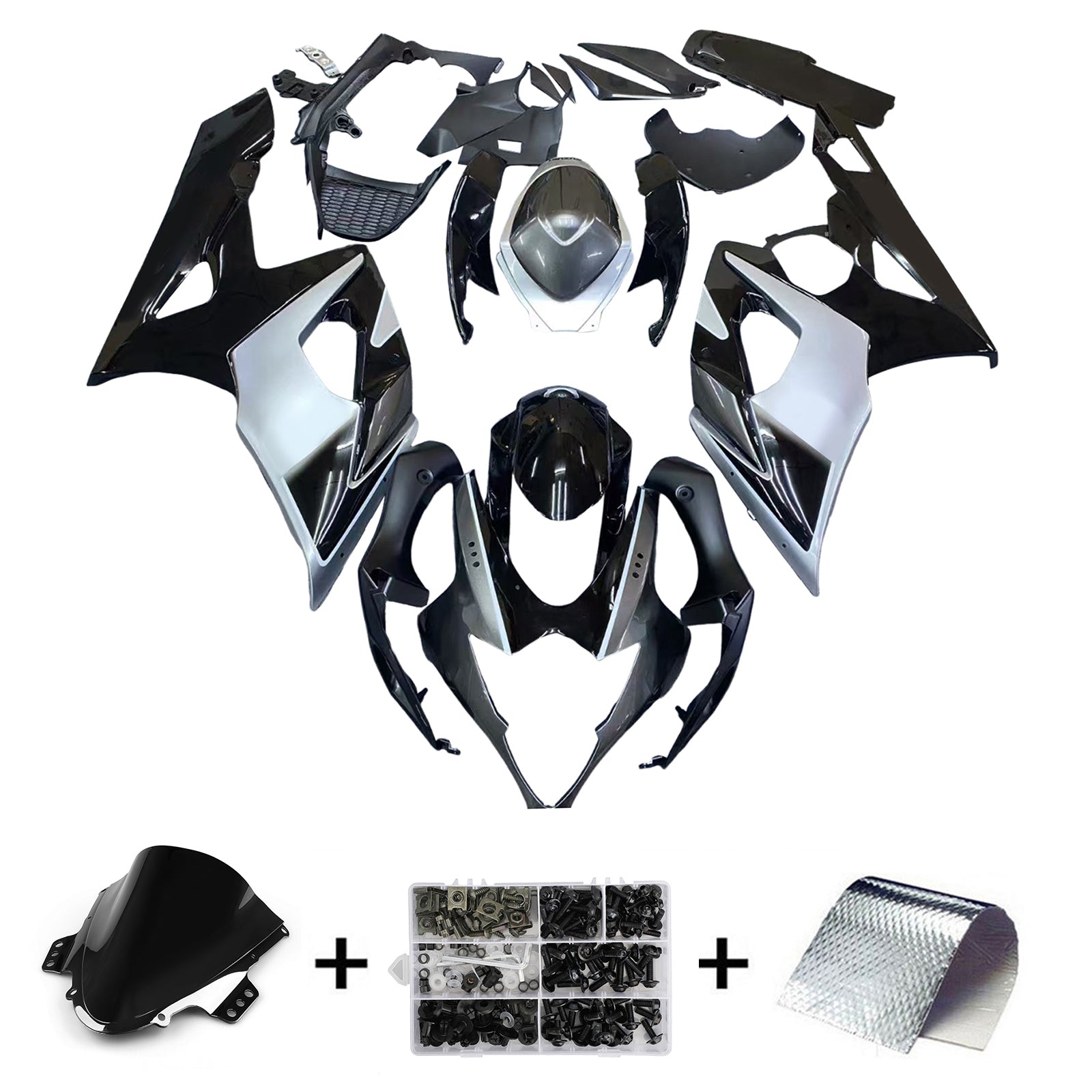 2005-2006 Suzuki GSXR1000 Fairing Sliver Kit