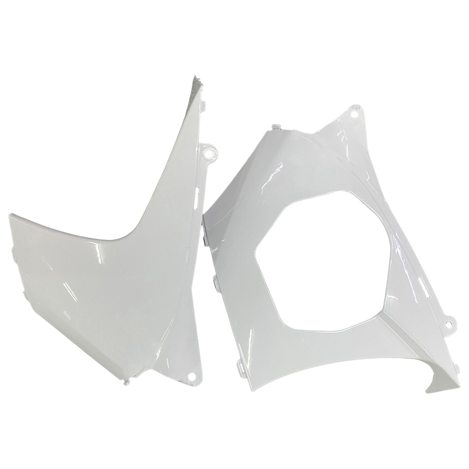 2007-2008 Suzuki GSXR 1000 Amotopart Fairings White Black Alstare Racing Customs Fairing