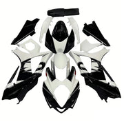 2007-2008 Suzuki GSXR 1000 Black & White GSXR Racing Fairings Generic