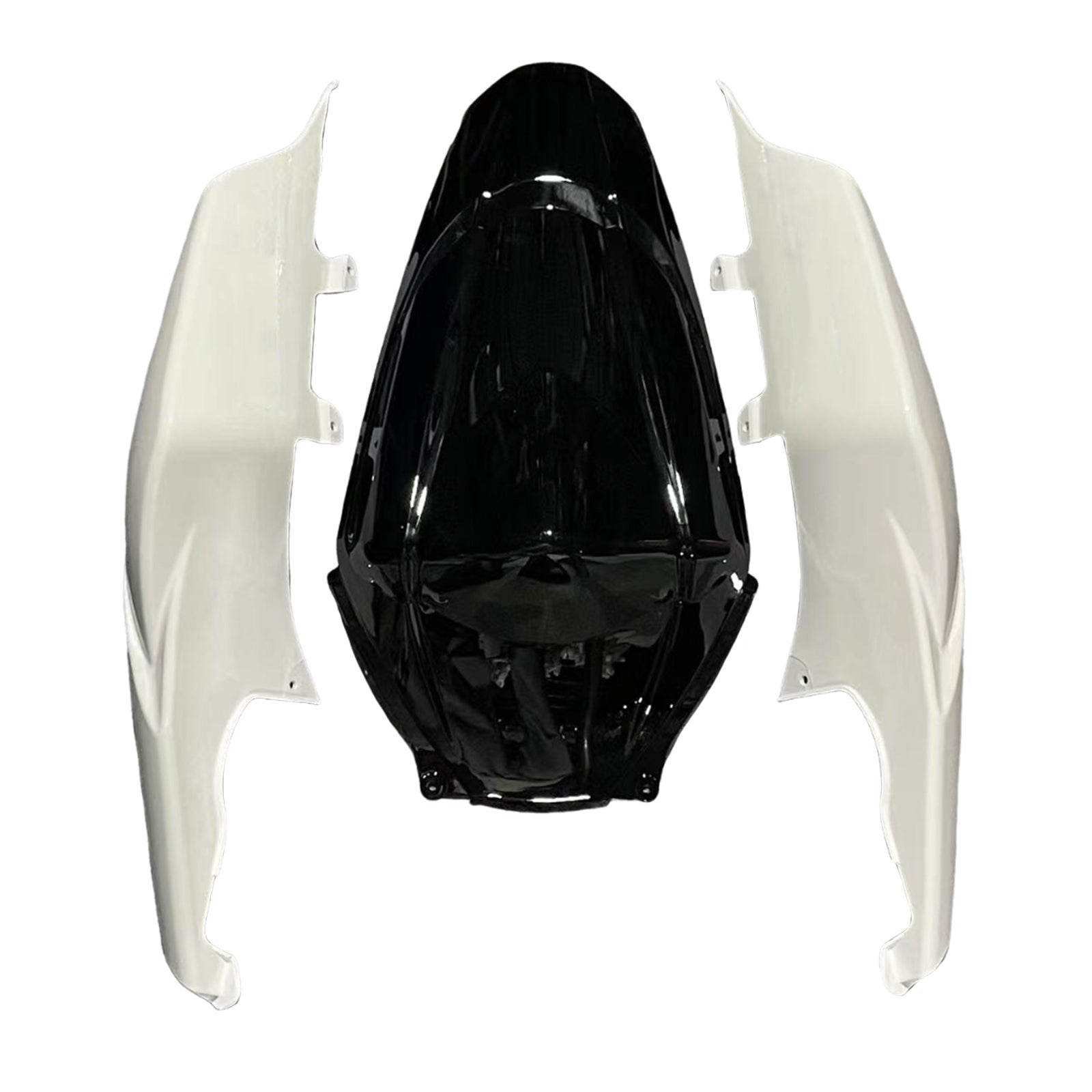 2007-2008 Suzuki GSXR 1000 Black & White GSXR Racing Fairings Generic