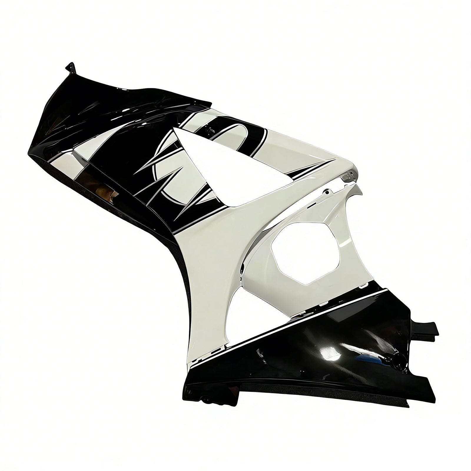 2007-2008 Suzuki GSXR 1000 Black & White GSXR Racing Fairings Generic