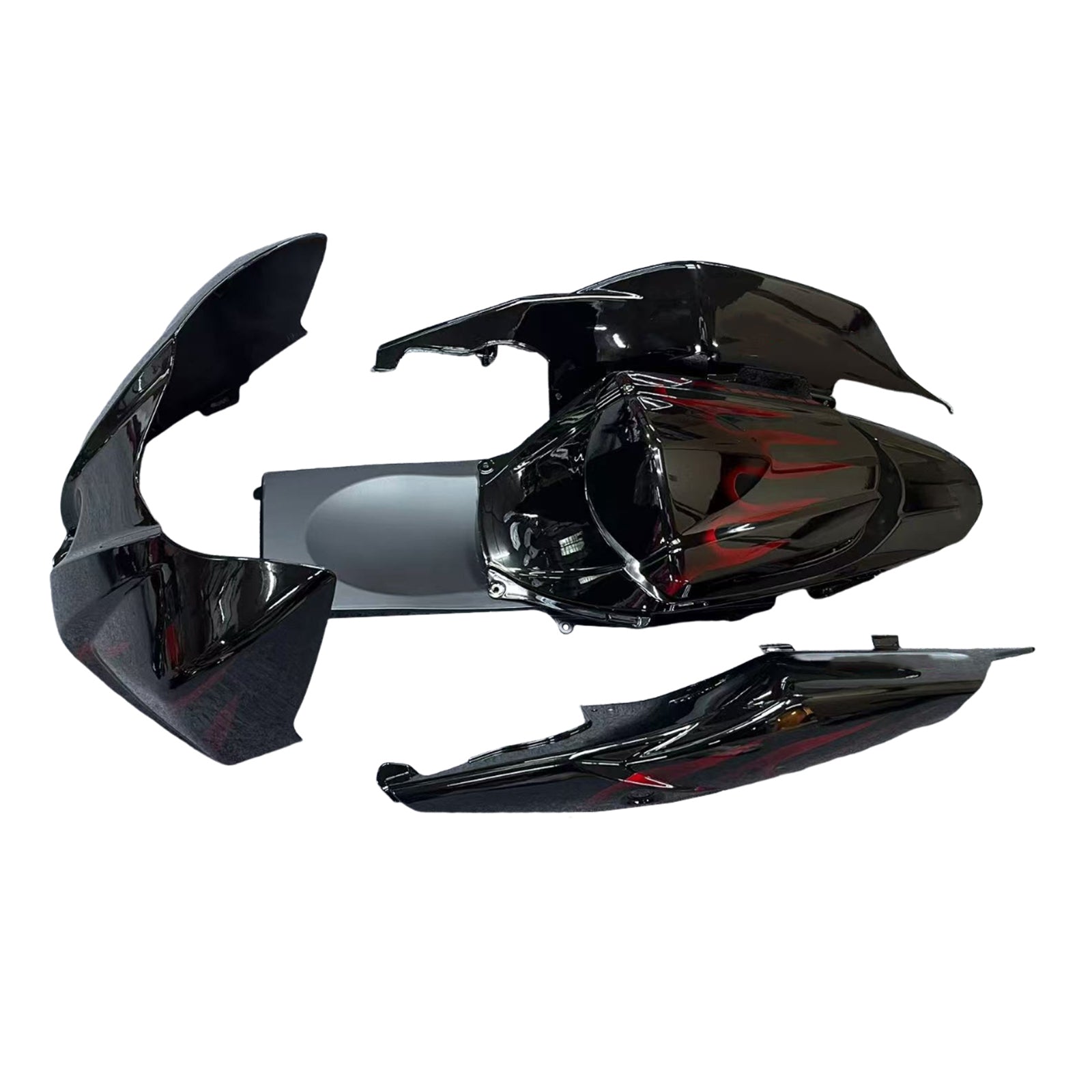 2007-2008 Suzuki GSXR1000 K7 Amotopart Injection Fairing Kit Bodywork Plastic ABS #116