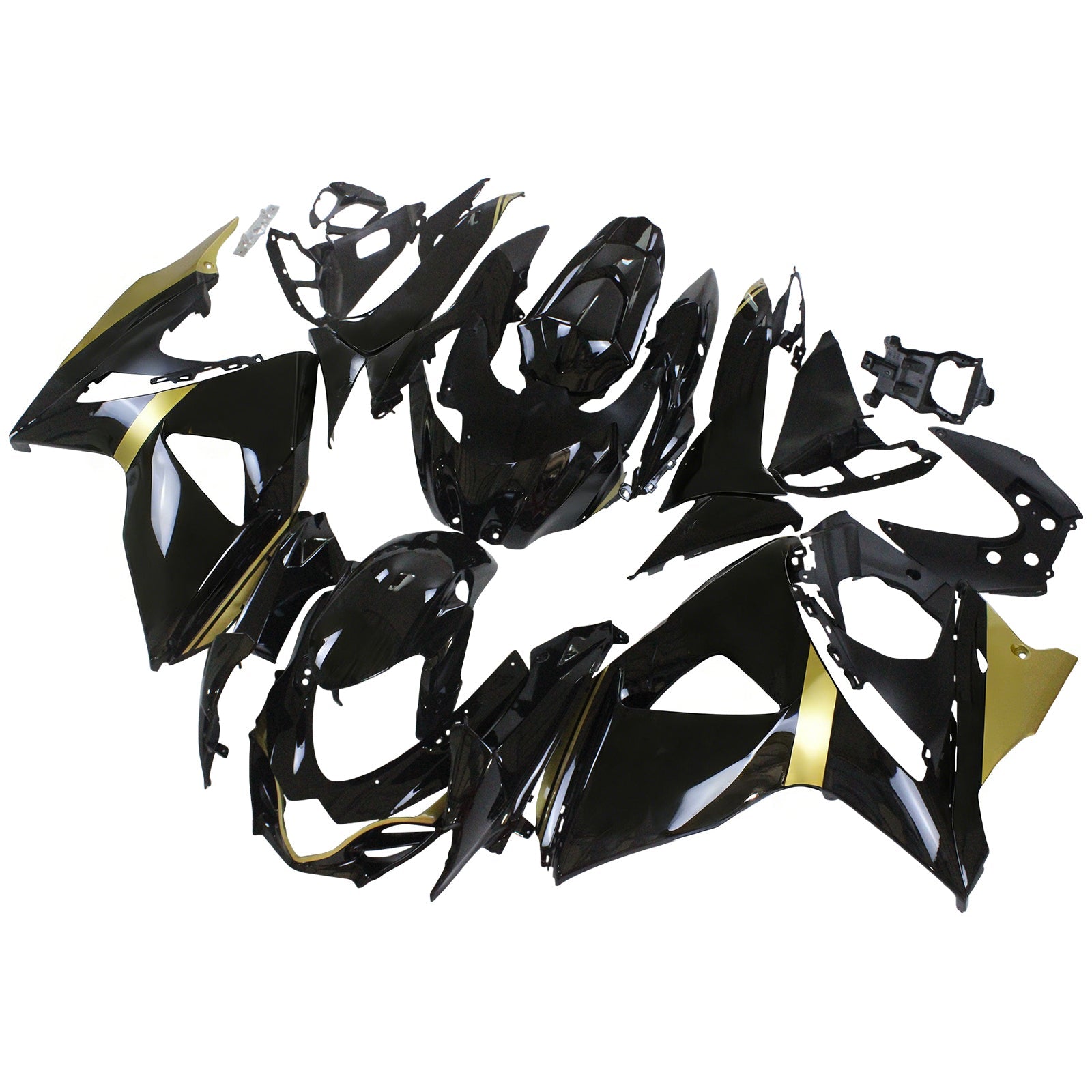 2009-2016 Suzuki GSXR1000 K9 Amotopart Injection Fairing Kit Bodywork Plastic ABS #105