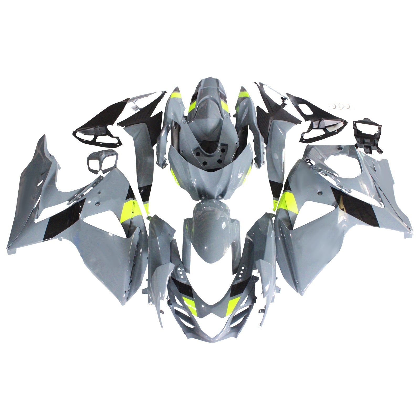 2009-2016 Suzuki GSXR1000 K9 Amotopart Injection Fairing Kit Bodywork Plastic ABS #121