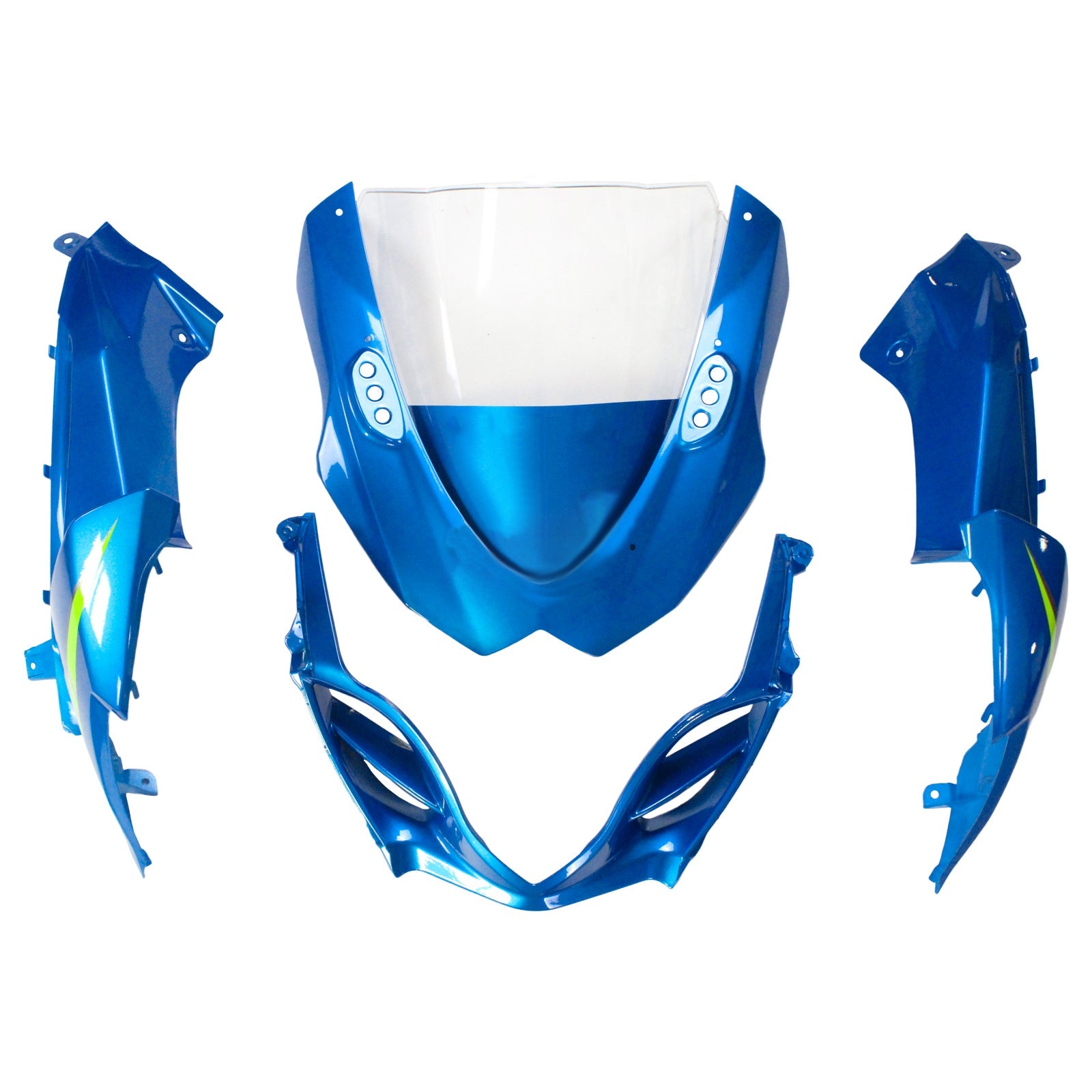 2009-2016 Suzuki GSXR1000 K9 Amotopart Injection Fairing Kit Bodywork Plastic ABS #125