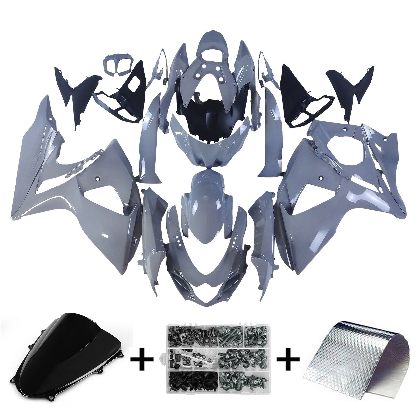 2009-2016 Suzuki GSXR1000 K9 Fairing Kit Bodywork Plastic ABS
