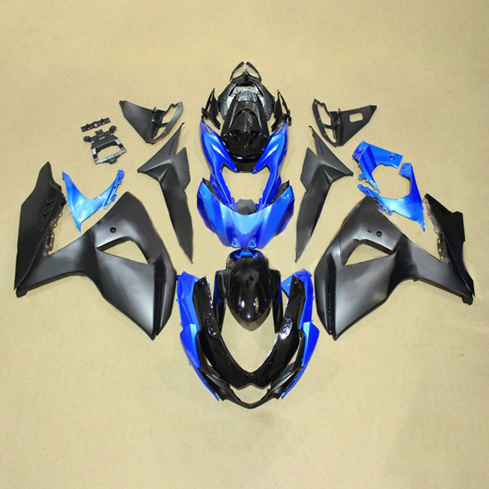2009-2016 Suzuki GSXR1000 K9 Fairing Kit Bodywork Plastic ABS