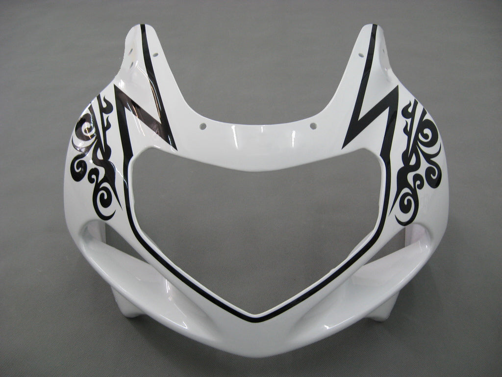 2001-2003 Suzuki GSXR 600 Amotopart Fairings White Black Alstare Corona GSXR Racing