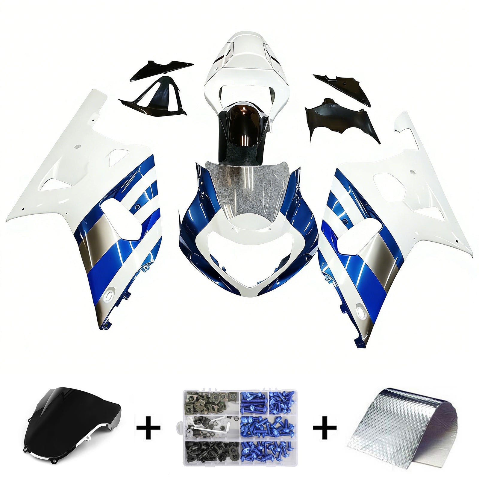 2001-2003 Suzuki GSXR600 2000-2003 GSXR750 K1 Injection Fairing Kit Bodywork