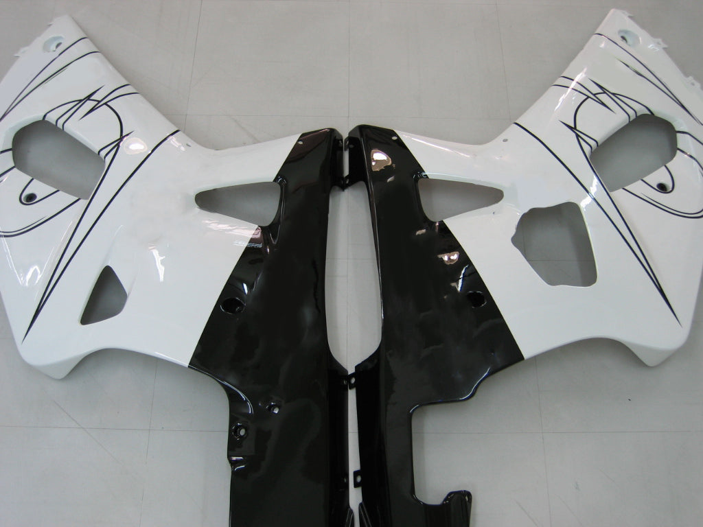 2001-2003 Suzuki GSXR 750 Amotopart Fairings White Black Alstare Corona Racing