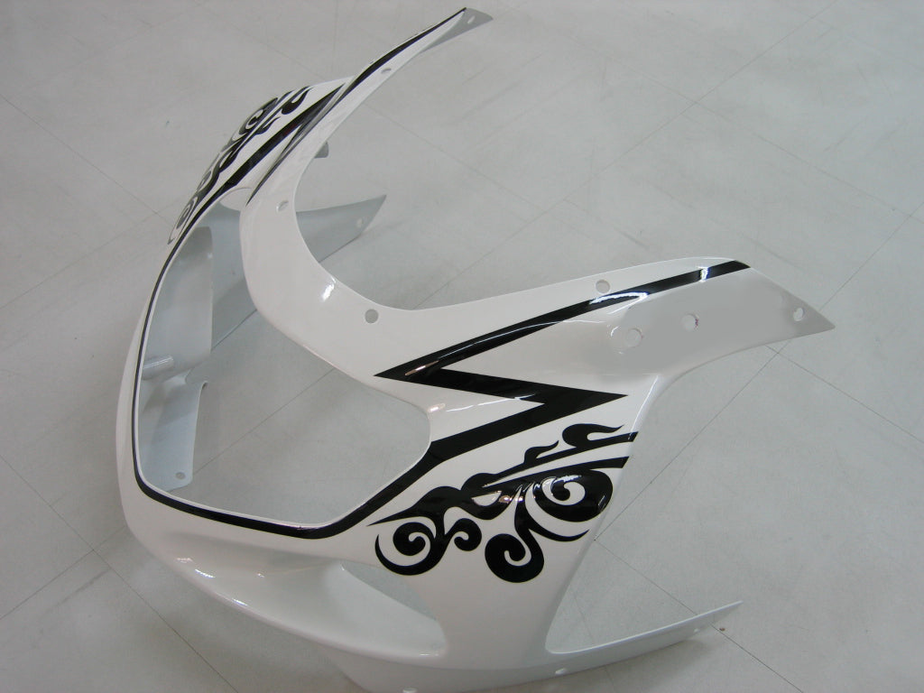 2001-2003 Suzuki GSXR 750 Fairings White Black Alstare Corona Racing Generic