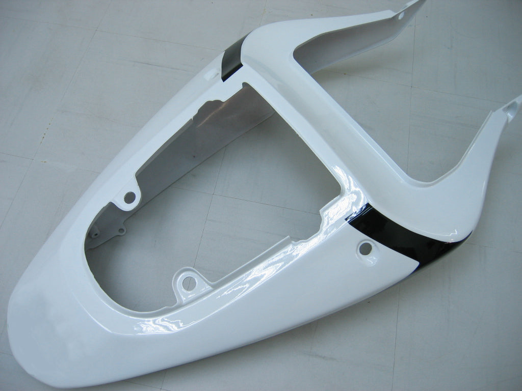 2001-2003 Suzuki GSXR 750 Fairings White Black Alstare Corona Racing Generic