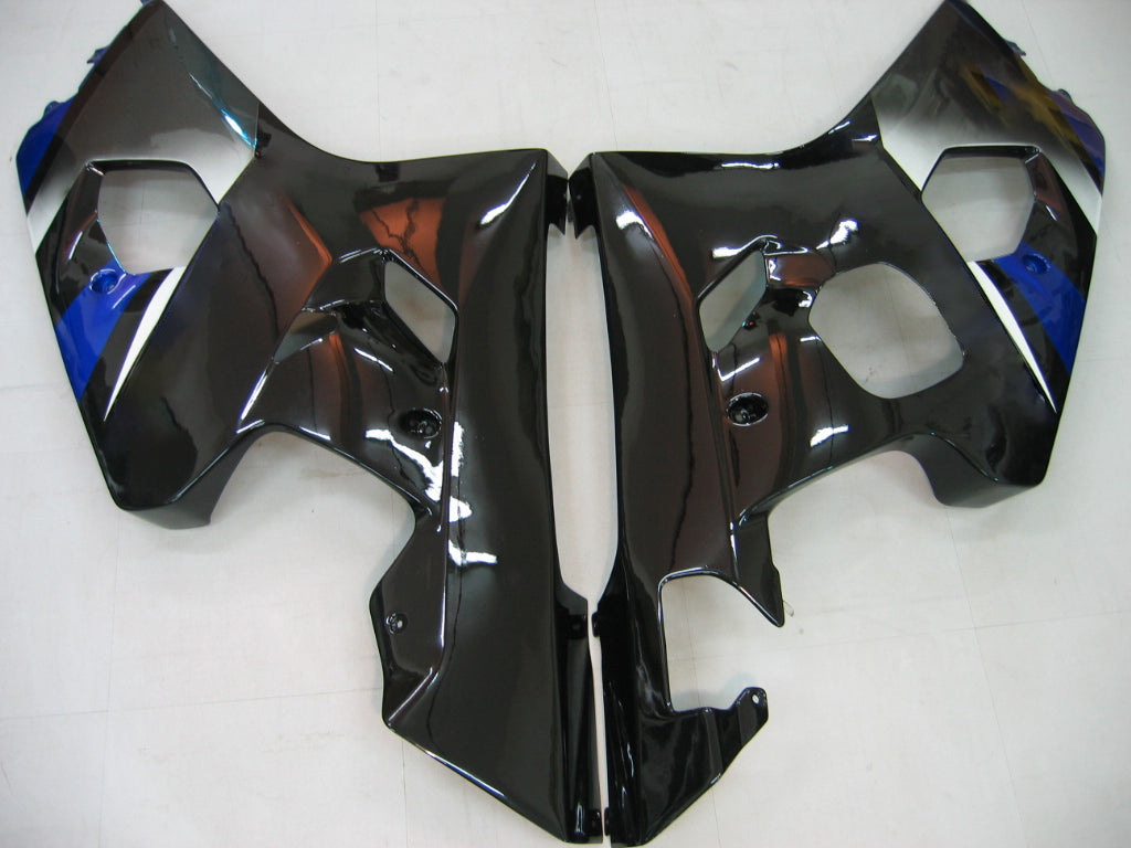 2004-2005 Suzuki GSXR 600 750 Fairings Blue Black Silver GSXR Racing Generic
