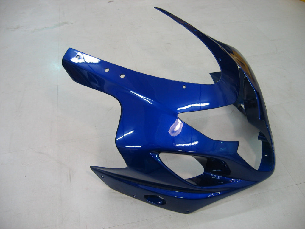 2004-2005 Suzuki GSXR 600 750 Fairings Blue Black Silver GSXR Racing Generic