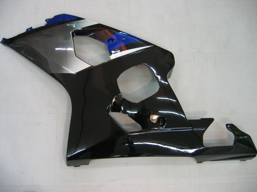 2004-2005 Suzuki GSXR 600 750 Fairings Blue Black Silver GSXR Racing Generic