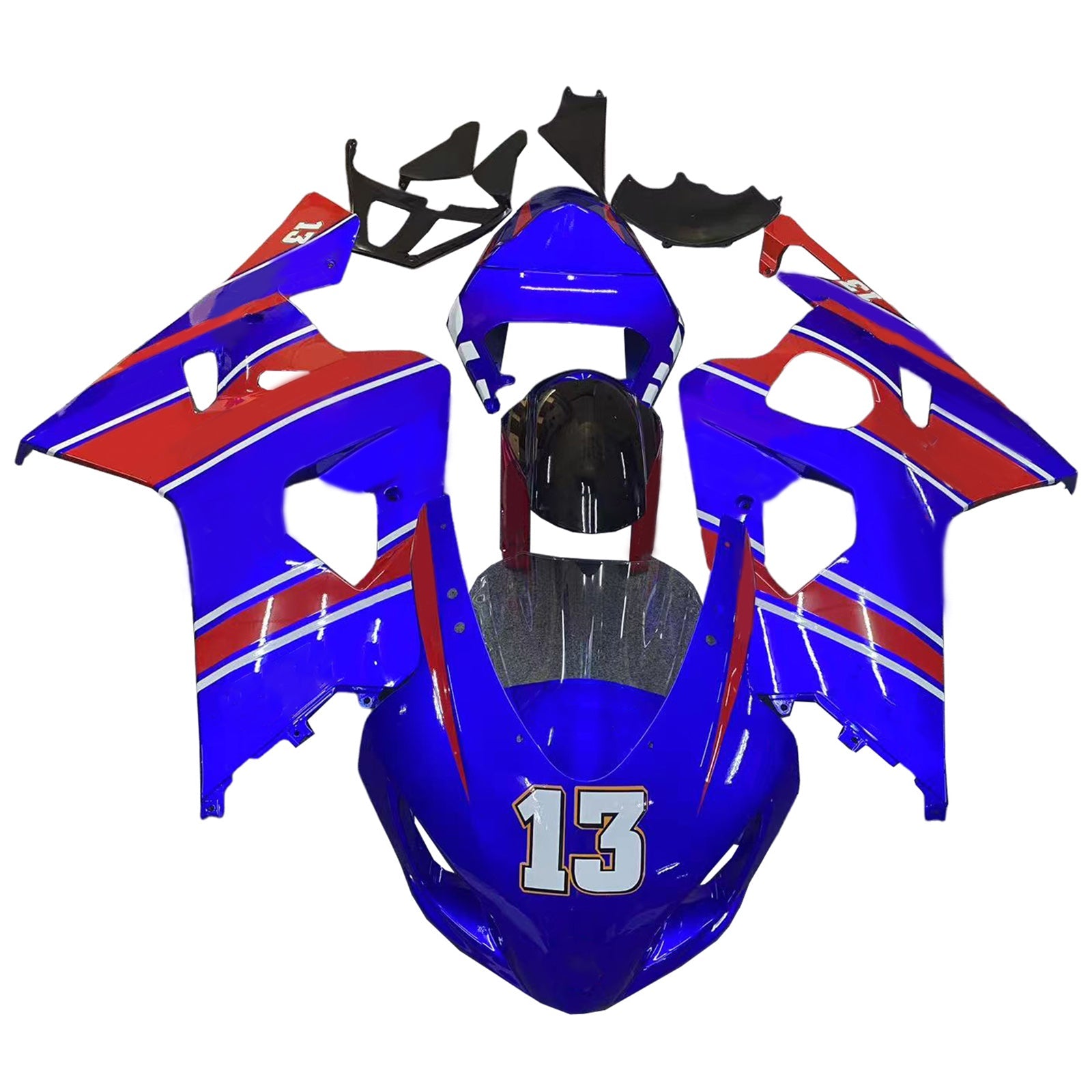 2004-2005 Suzuki GSXR 600/750 K4 Fairing Kit Bodywork Plastic ABS