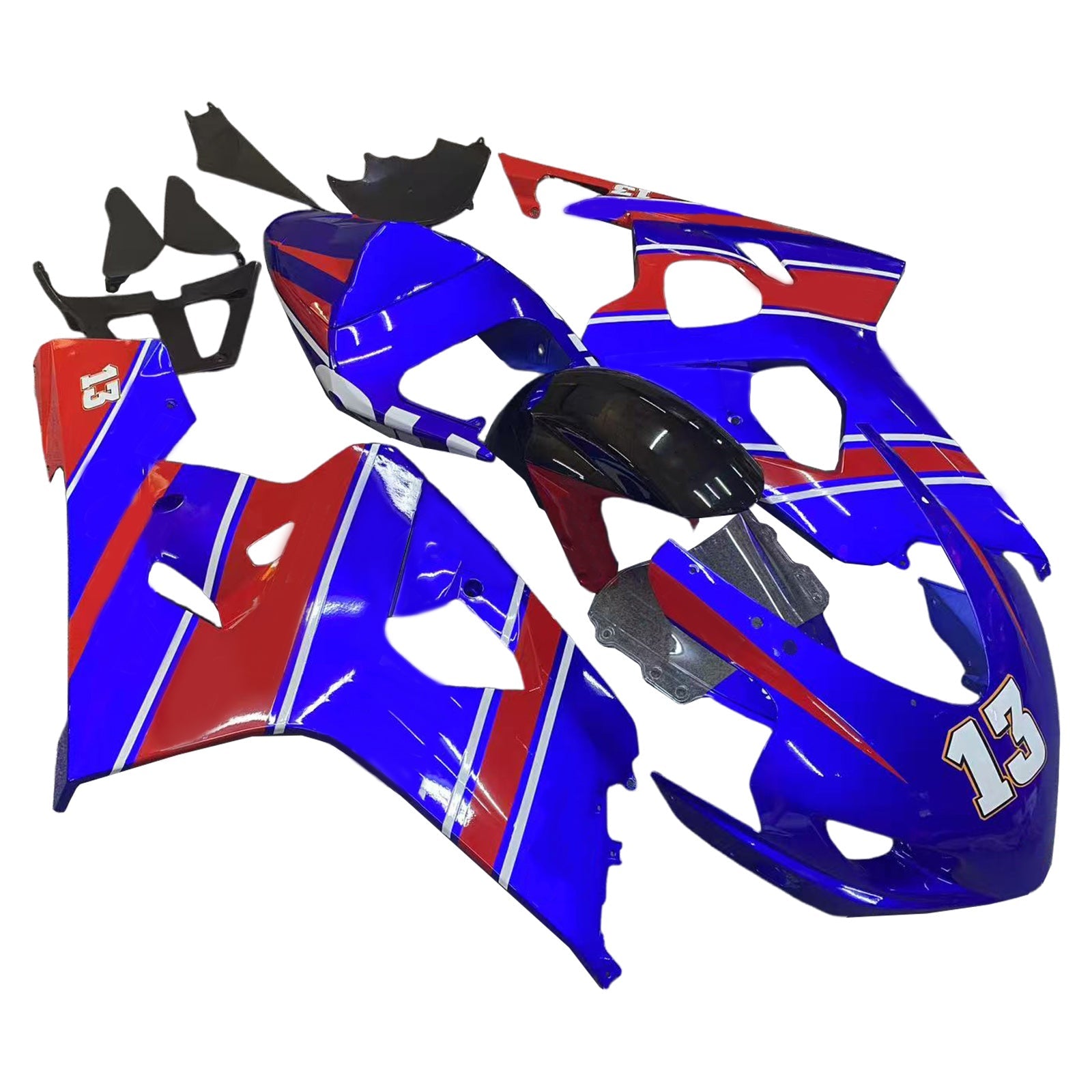 2004-2005 Suzuki GSXR 600/750 K4 Fairing Kit Bodywork Plastic ABS