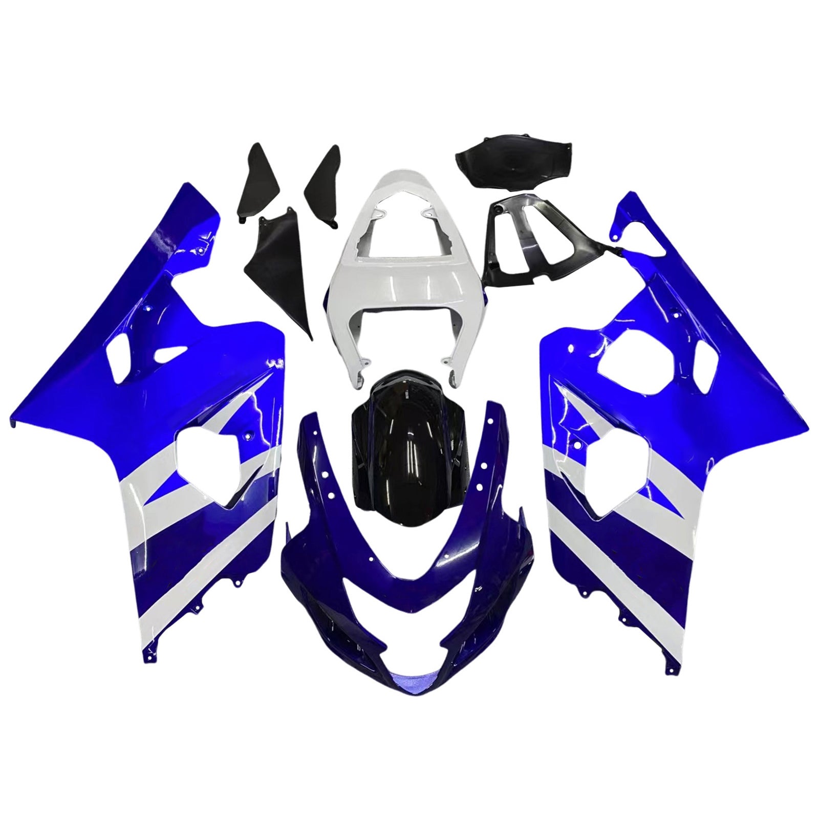 2004-2005 Suzuki GSXR 600/750 K4 Injection Fairing Kit Bodywork Plastic ABS #107 Amotopart