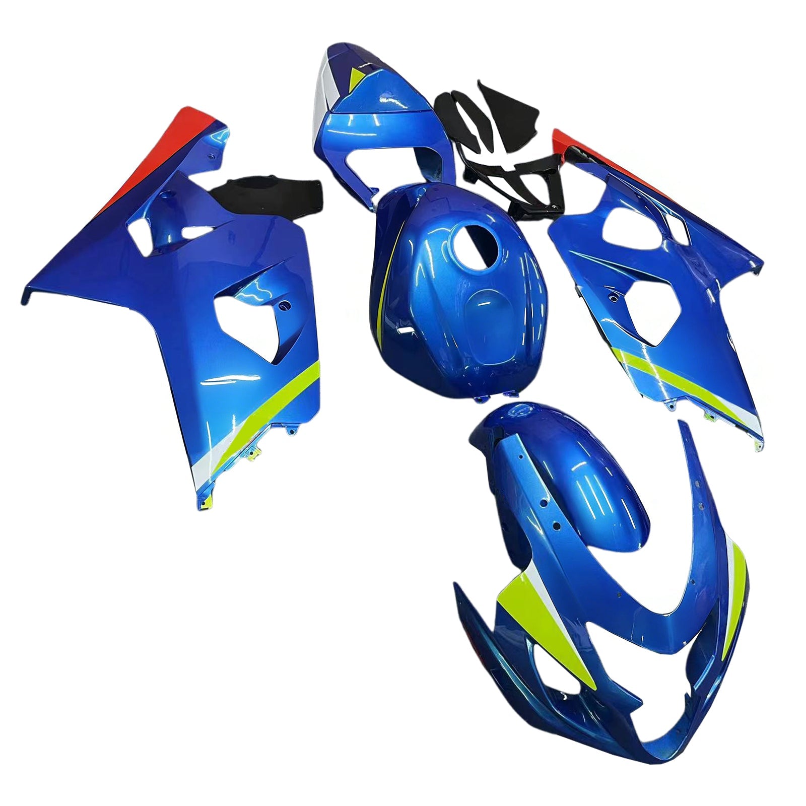 2004-2005 Suzuki GSXR 600/750 K4 Injection Fairing Kit Bodywork Plastic ABS