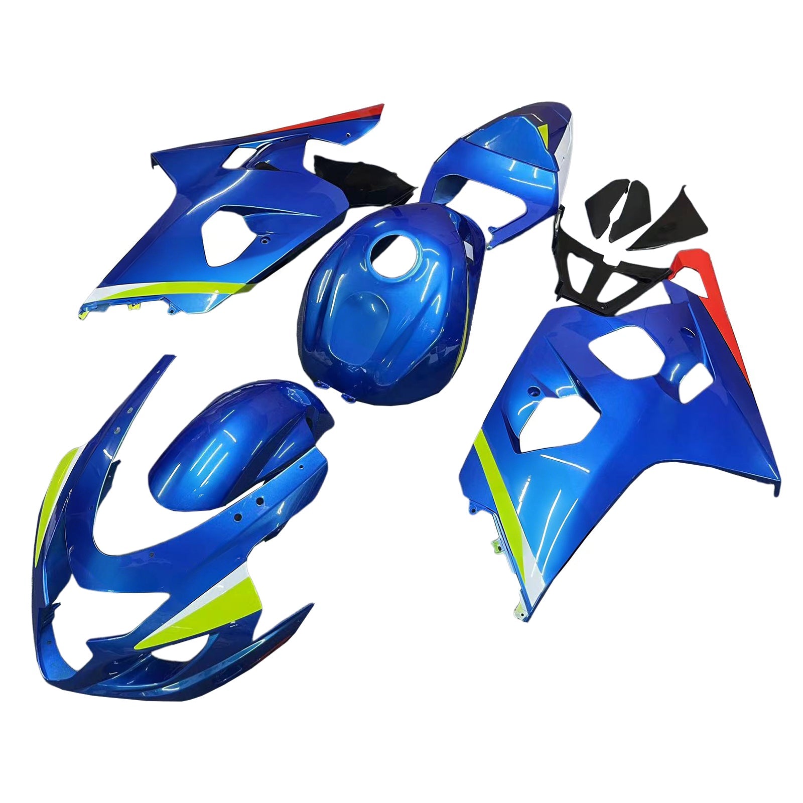2004-2005 Suzuki GSXR 600/750 K4 Injection Fairing Kit Bodywork Plastic ABS