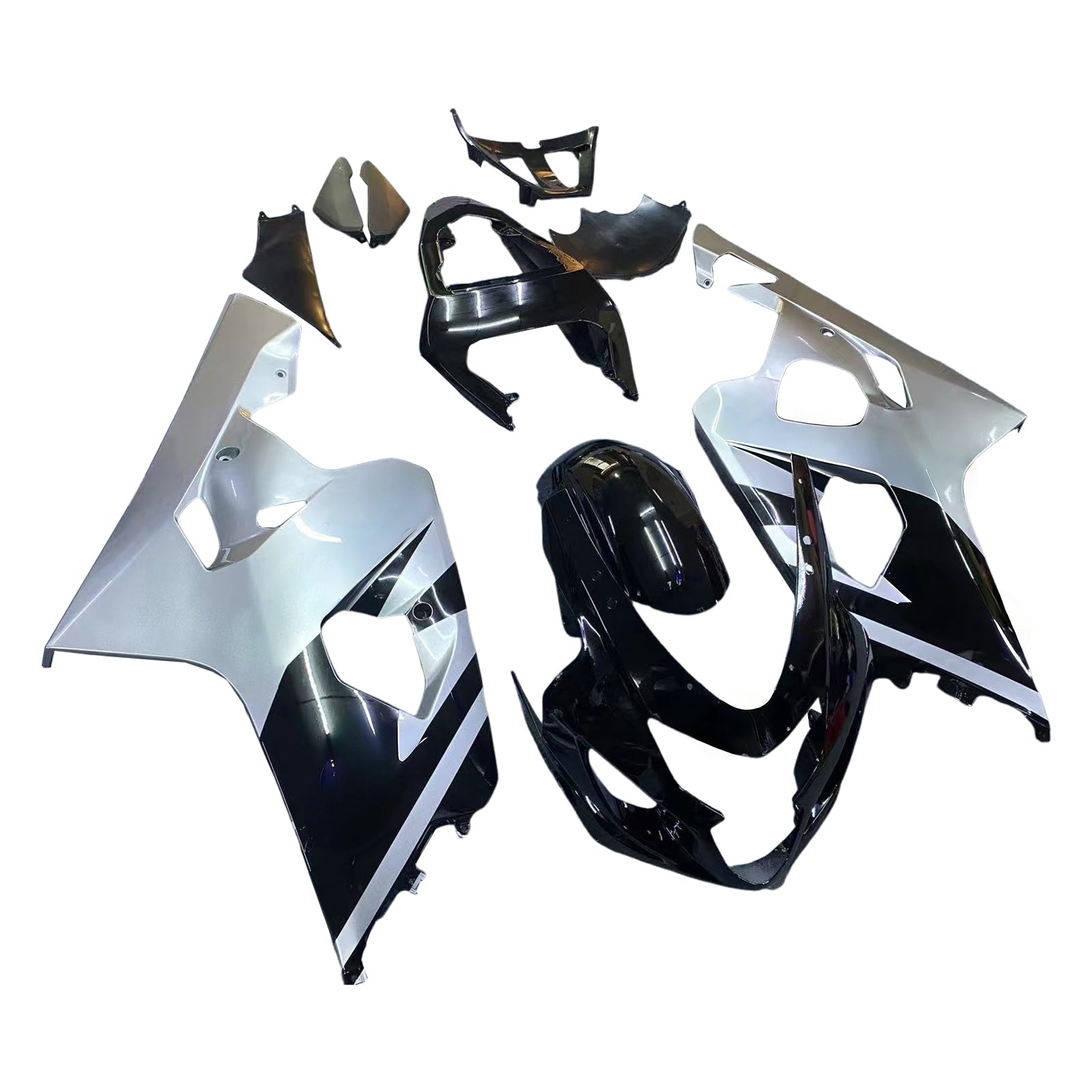 2004-2005 Suzuki GSXR 600/750 K4 Injection Fairing Kit Bodywork Plastic ABS