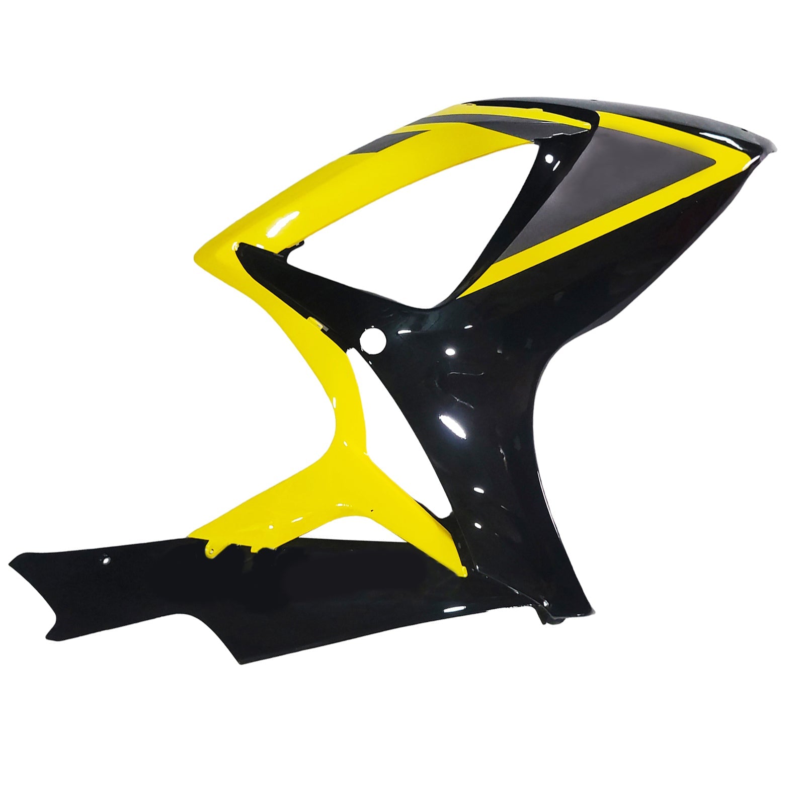 2006-2007 Suzuki GSXR 600 750 Black & Yellow GSXR Racing Fairings Generic